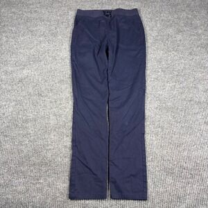 French Toast Pants Girls 12 Navy Blue School Uniform Pull On Stretch Chino